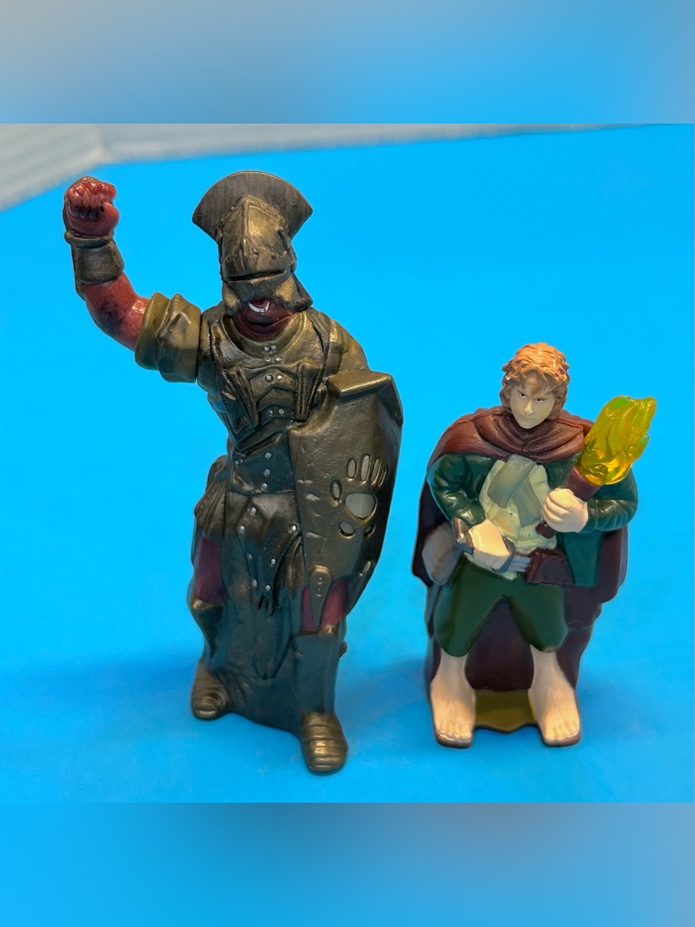Lord of the Rings Burger King Kids Meal Action Figures.